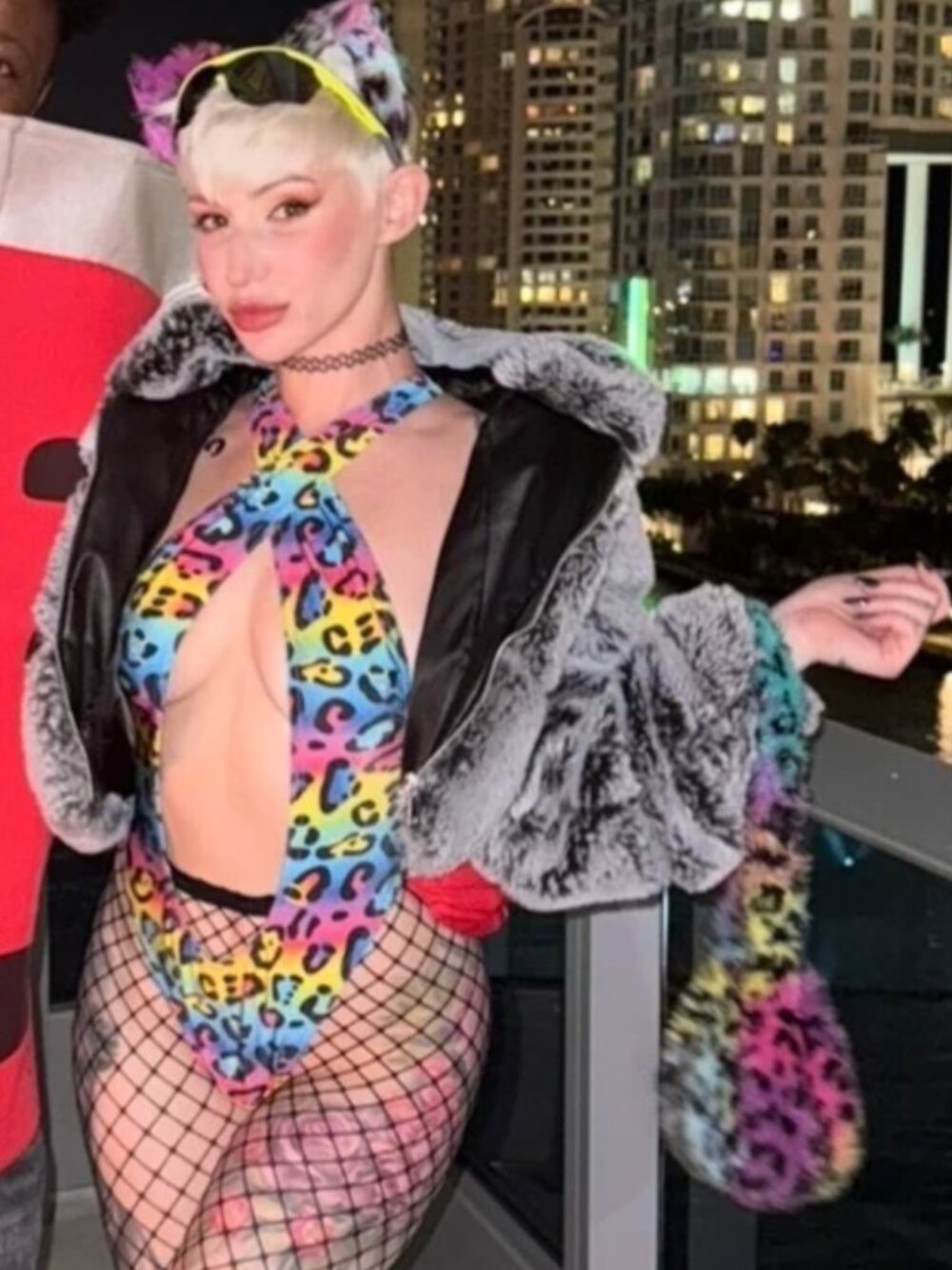 Lisa Frank Halloween costume rave onesie